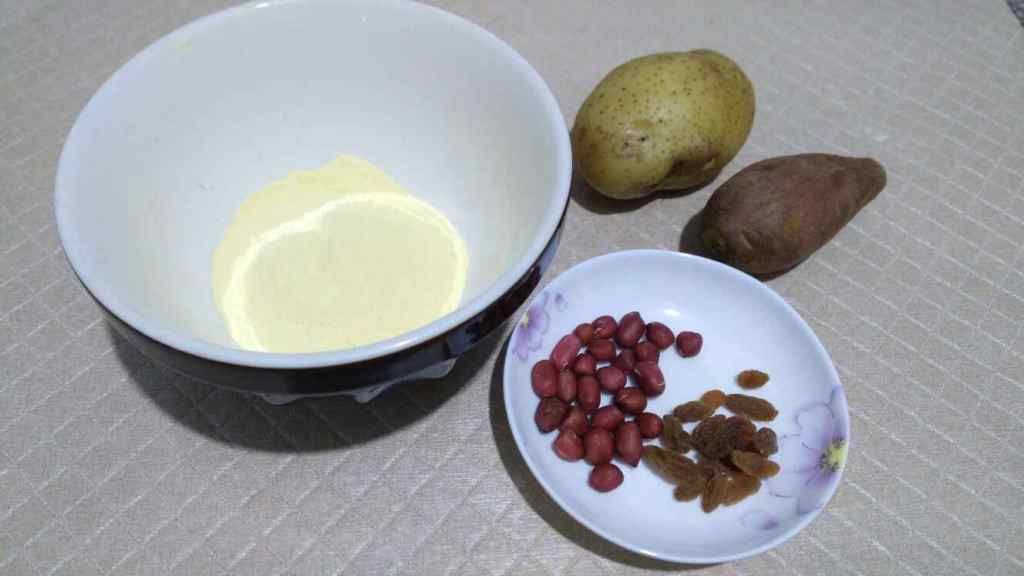 杂粮小馒头步骤1