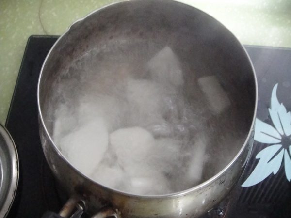 白萝卜丸子汤步骤7