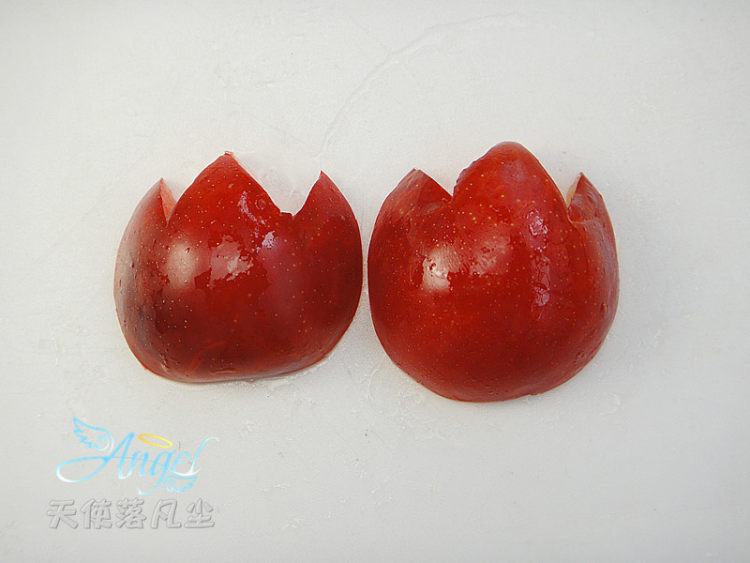 蝴蝶果盘步骤4
