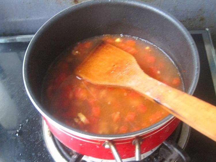 番茄肉末宝宝面步骤5