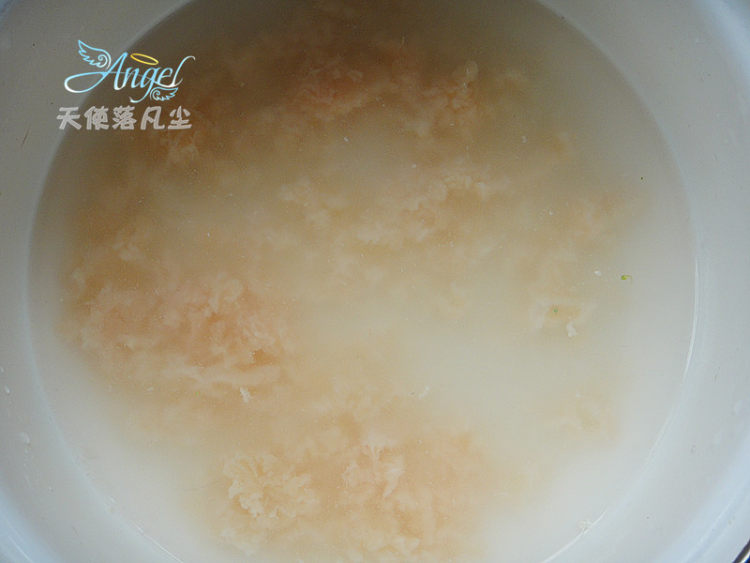 鸡肉蔬菜粥步骤6