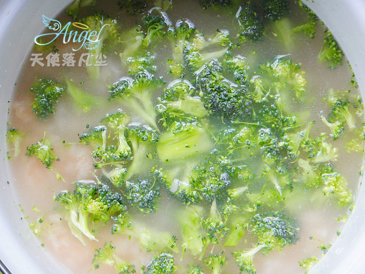 鸡肉蔬菜粥步骤7
