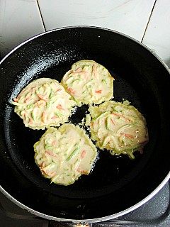 西葫芦丝蛋饼步骤5