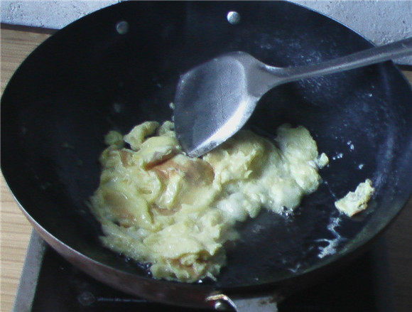 苋菜炒饭步骤7