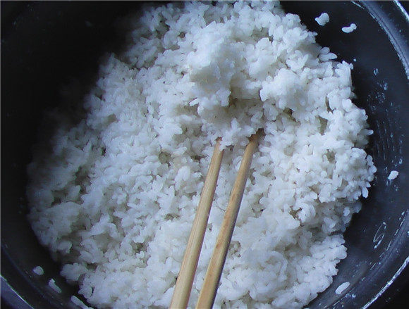苋菜炒饭步骤12
