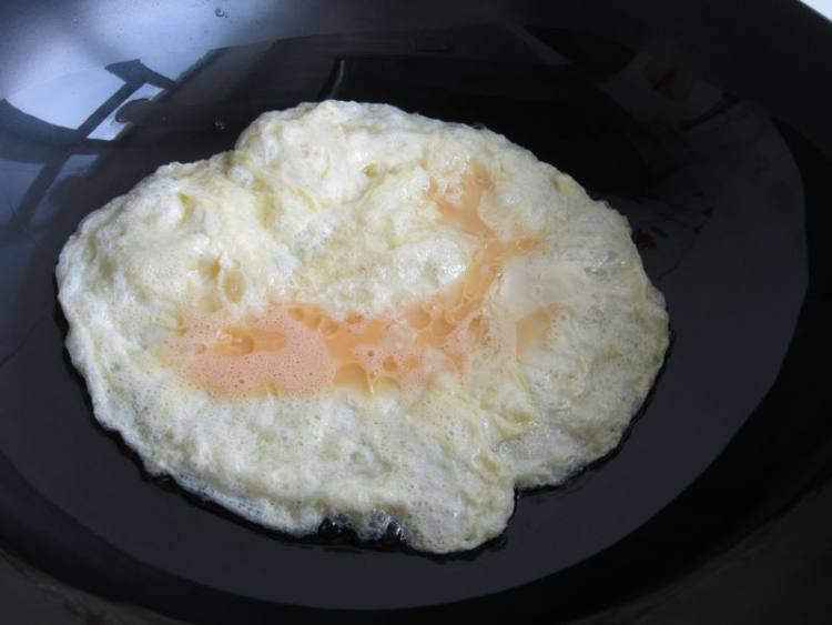 苋菜青椒鸡蛋面步骤11