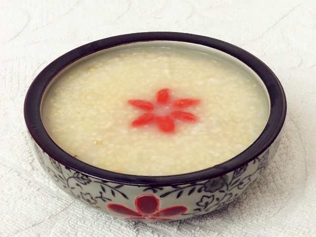 燕麦双米粥步骤6