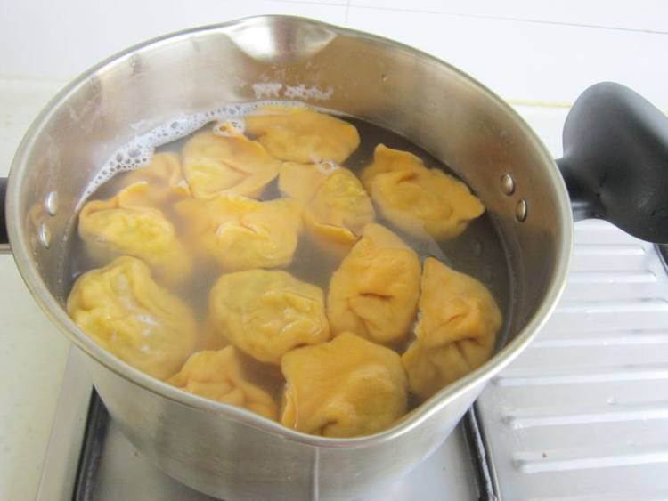 胡萝卜汁猪瘦肉饺子步骤14