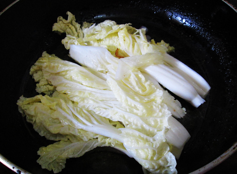 扒奶汁白菜步骤6