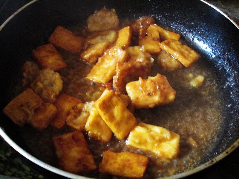 香蕉豆腐步骤12