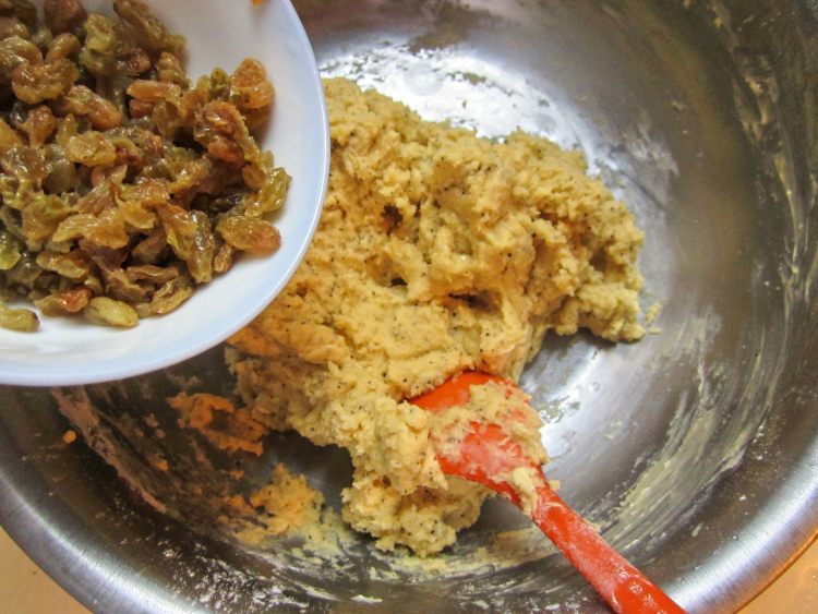 葡萄干红茶饼干步骤7