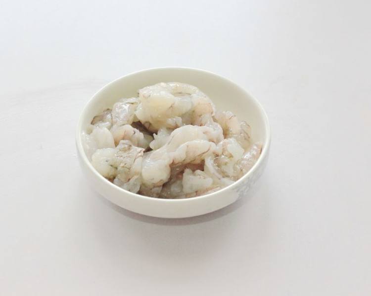 鲜虾蒸水蛋步骤2