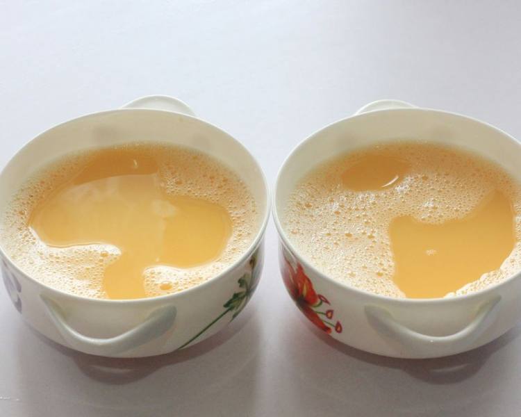 鲜虾蒸水蛋步骤6