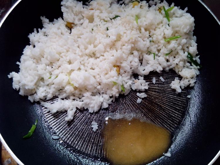 高汤泡饭步骤4