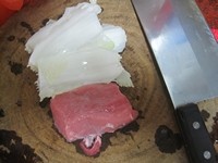 白菜帮蒸肉饼步骤1