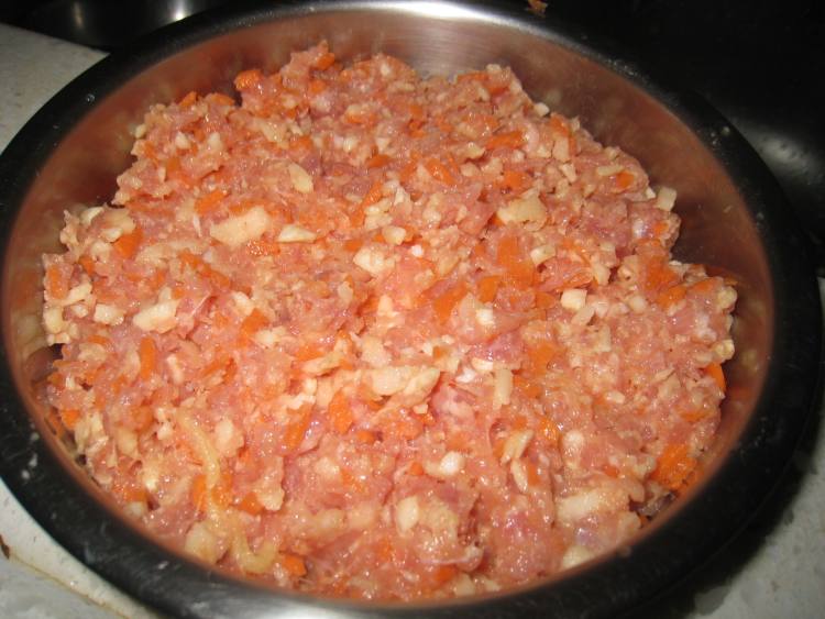 胡萝卜马蹄蒸肉饼步骤6
