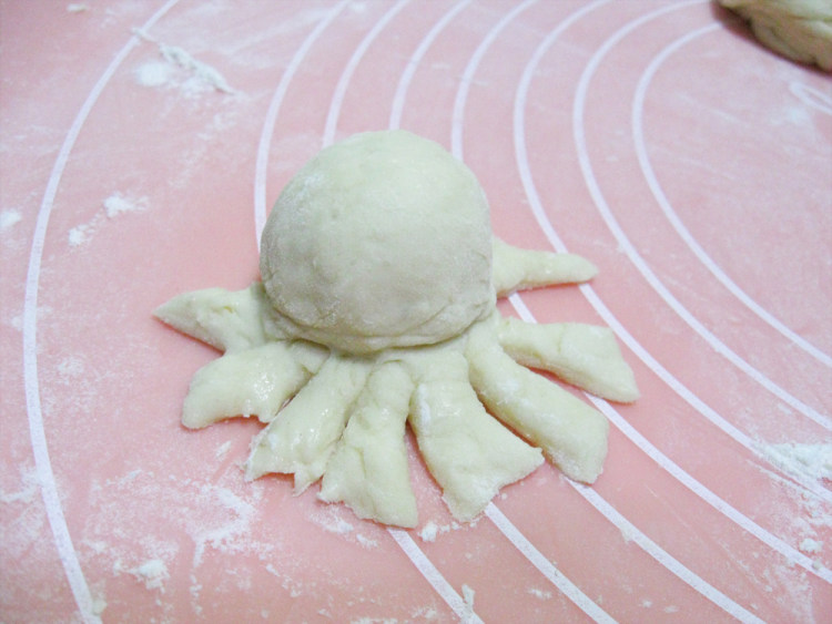 小章鱼面包步骤6