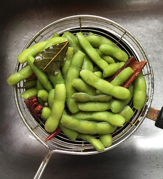 糟卤五香毛豆步骤9