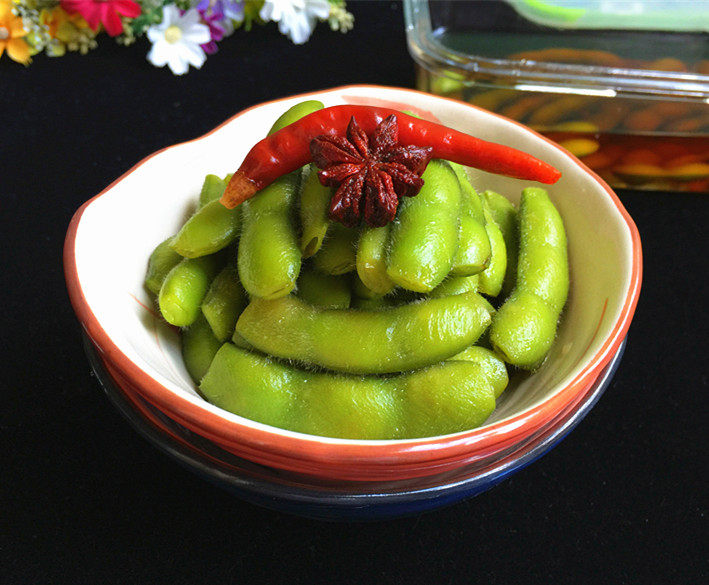 糟卤五香毛豆步骤14