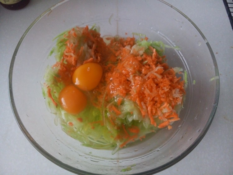 早餐饼步骤1
