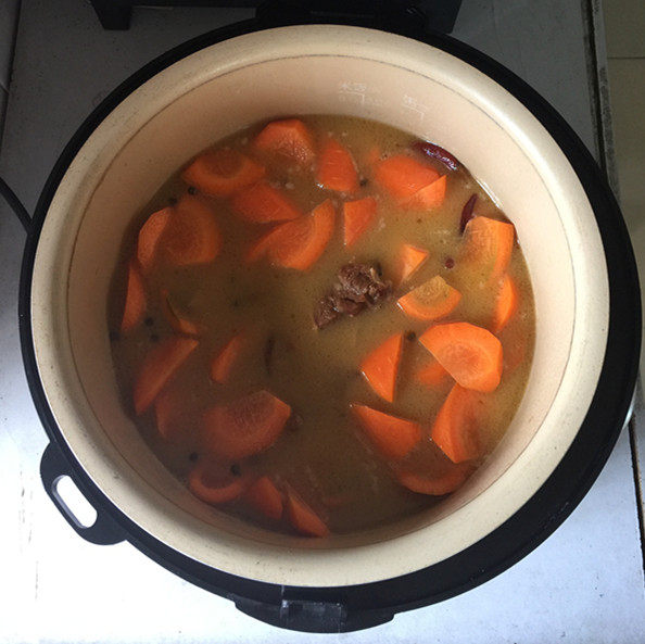胡萝卜烧牛腩步骤15