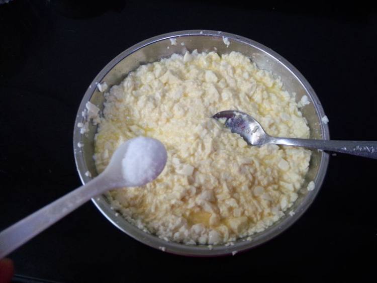 腊肉蒸豆腐步骤5
