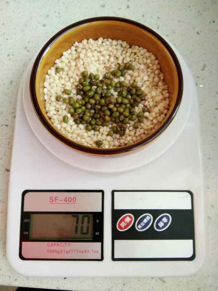 花生绿豆高粱米糊步骤2