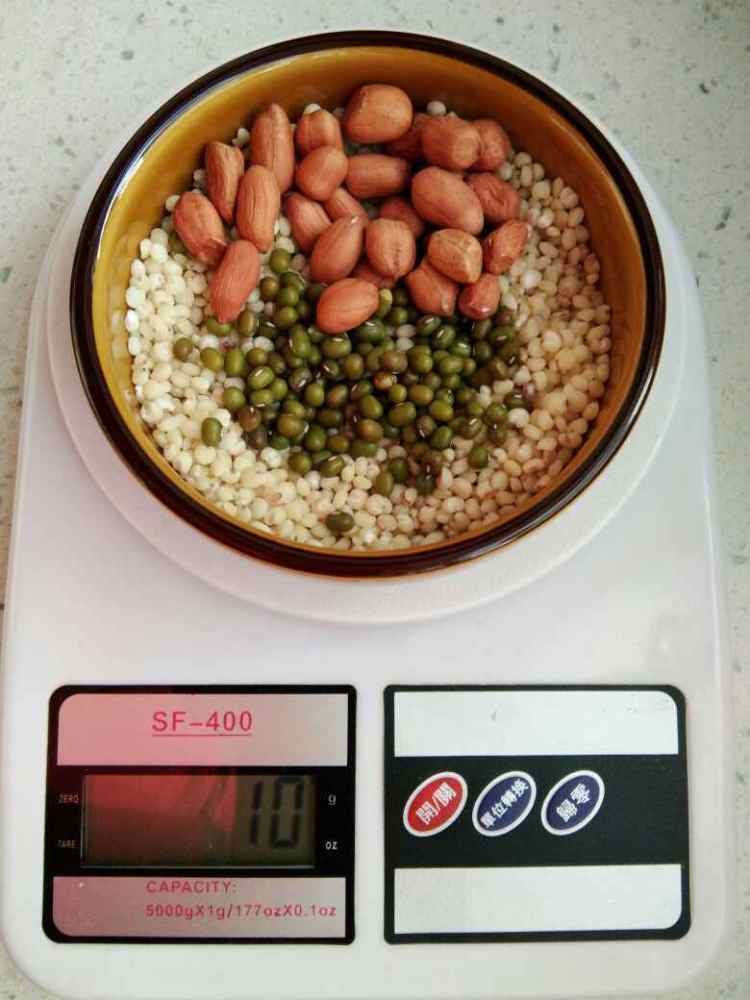 花生绿豆高粱米糊步骤3