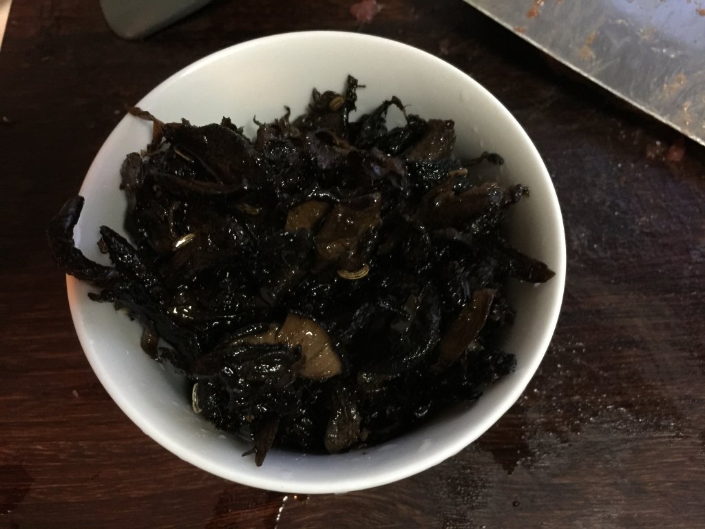 松茸牛肉酱步骤5