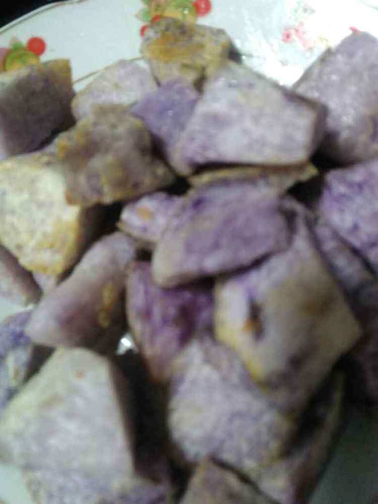 红烧紫大薯步骤5