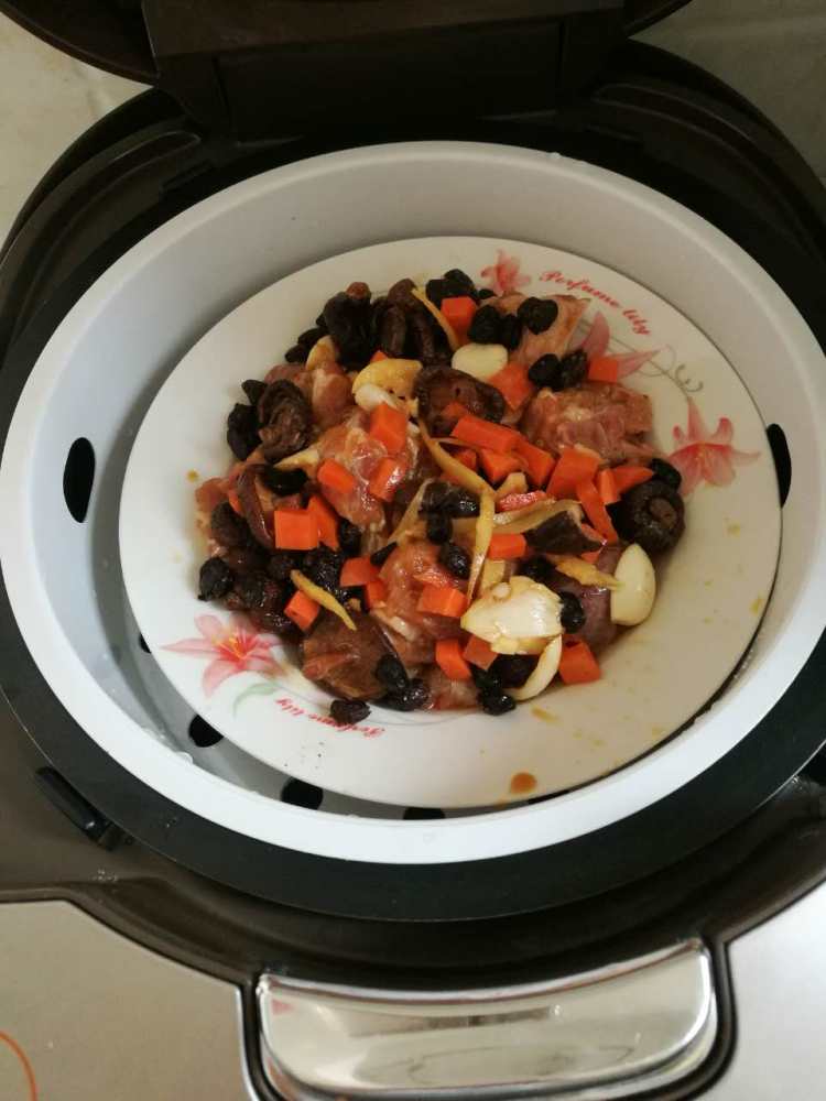 蒸香菇排骨步骤9