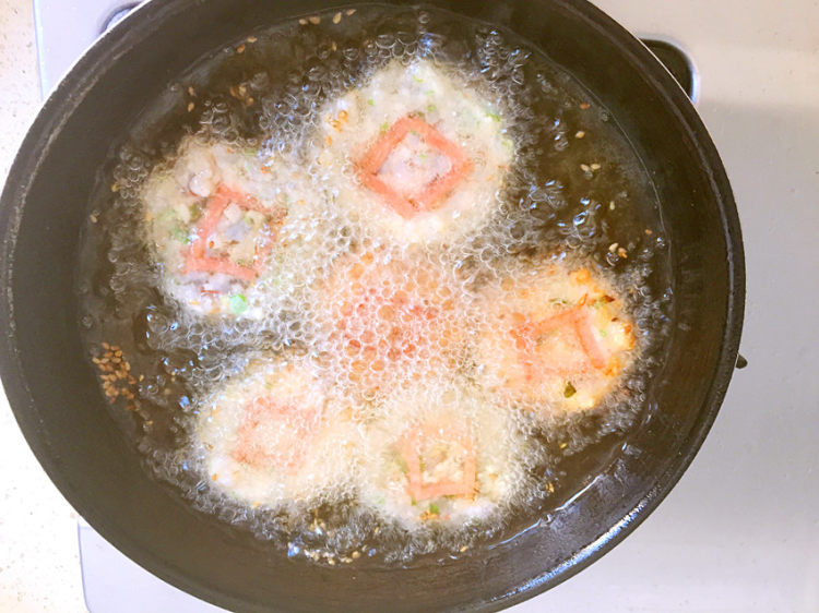 金钱虾饼#本味家乡菜#步骤12