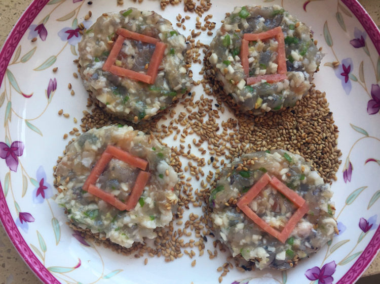 金钱虾饼#本味家乡菜#步骤11