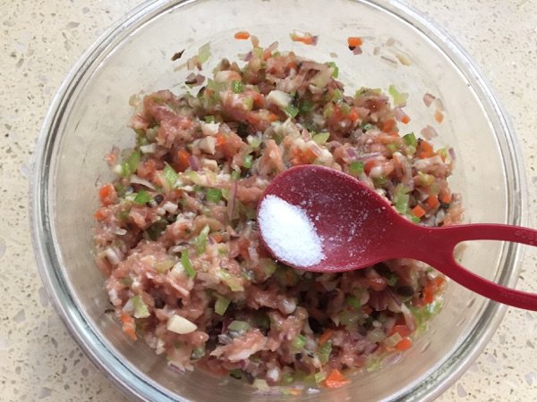 黄金猪肉蔬菜包#本味步骤12