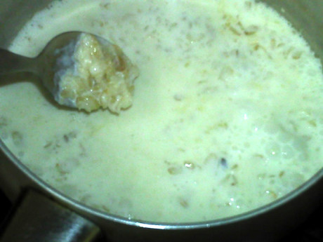 牛奶燕麦粥#本味家乡步骤6