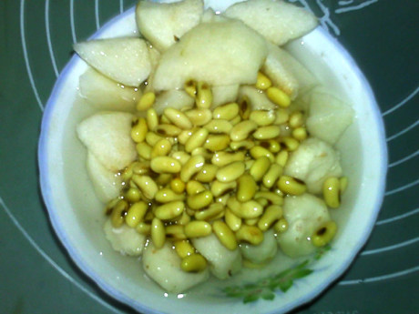 马蹄豆浆#非转基因金步骤5