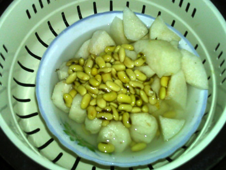 马蹄豆浆#非转基因金步骤6