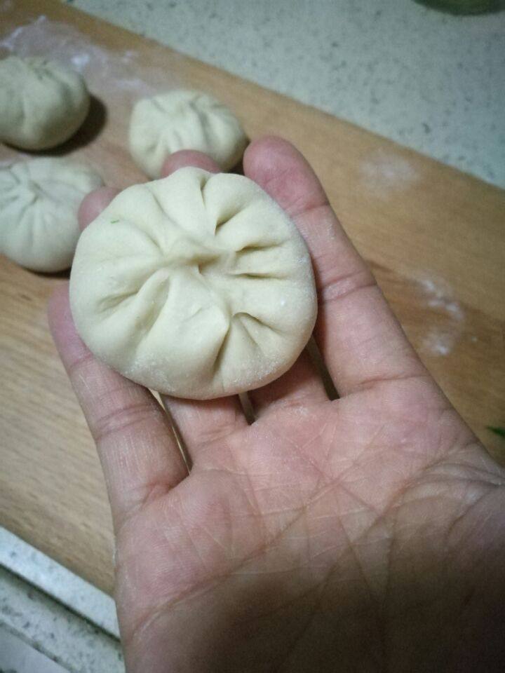 香菜牛肉饼步骤6