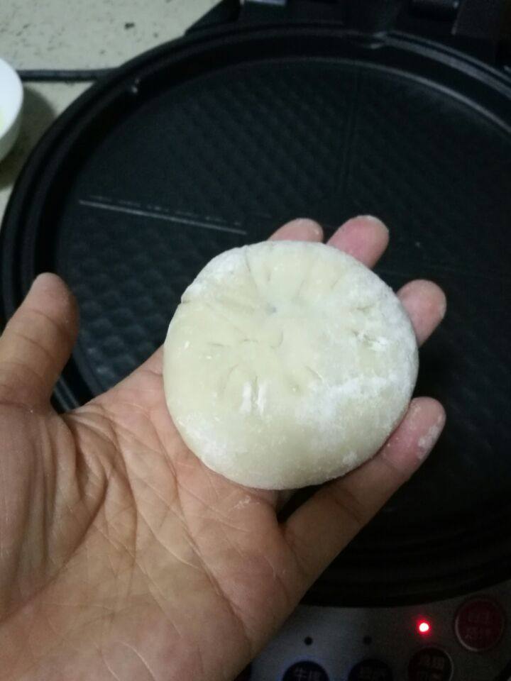 香菜牛肉饼步骤7
