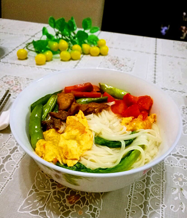四季豆肉末西红柿鸡蛋步骤14