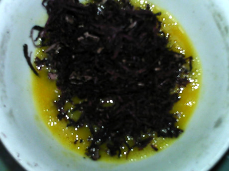 紫薯煎蛋饼步骤4