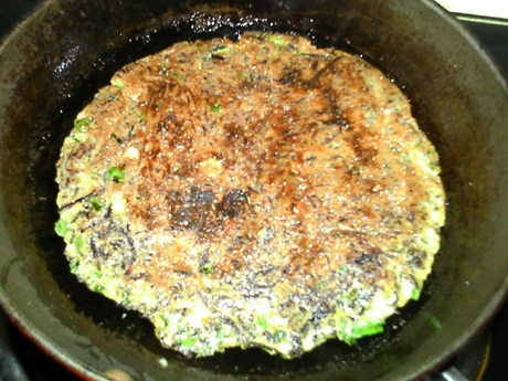 紫薯煎蛋饼步骤9