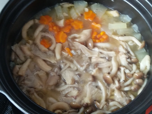 上汤炖菌蔬步骤6