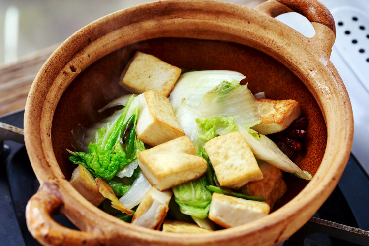 白菜豆腐#非转基因金步骤8