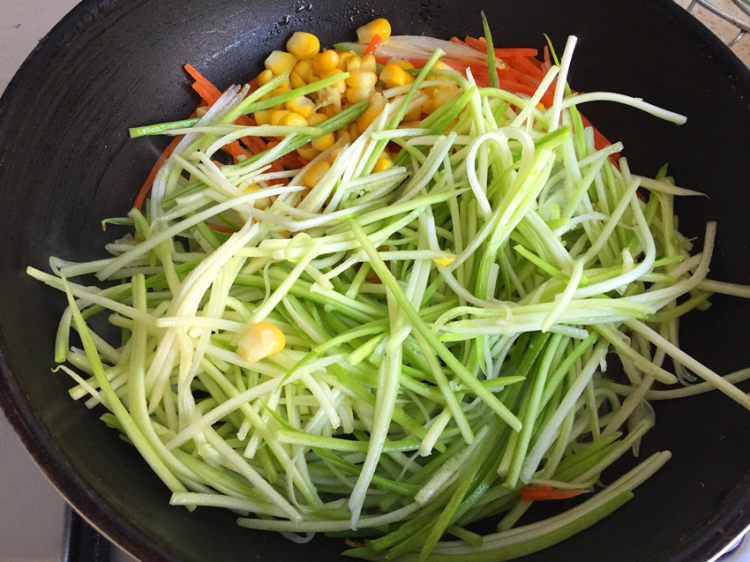 时蔬鸟巢螺旋意面#圣步骤10