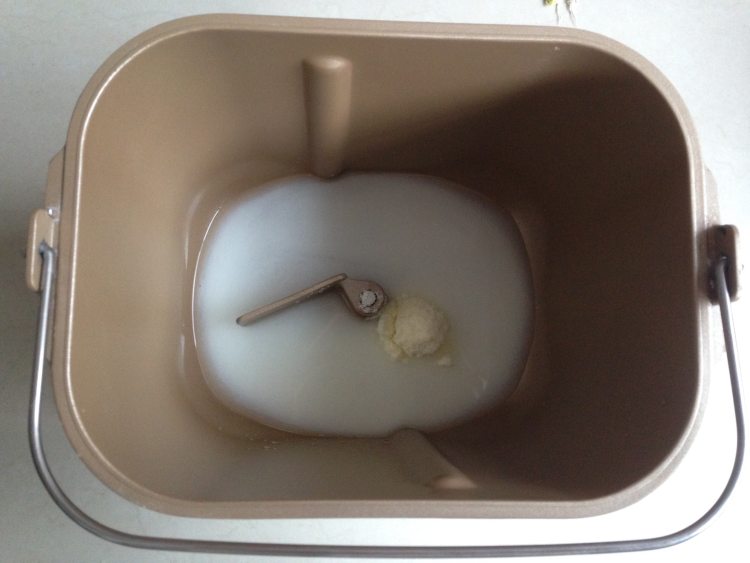 雪人豆沙包步骤1