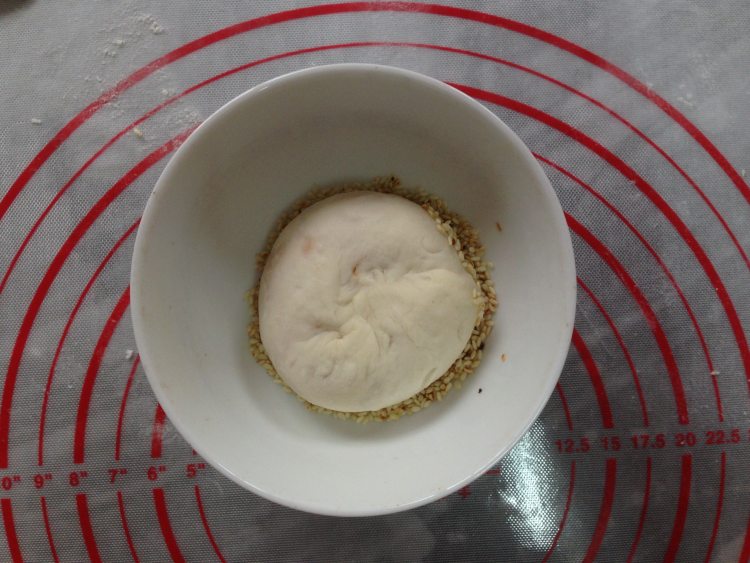 花生酱烤饼步骤9
