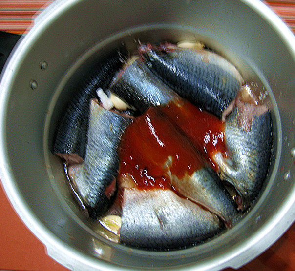 番茄沙丁鱼步骤6