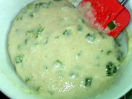葱香山药鱼饼步骤8