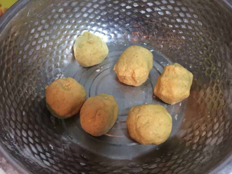 红薯豆沙团步骤6